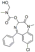 CAS#: 98847-55-3, (Hydroxymethyl)Methylcarbamic Acid 7-Chloro-2,3-Dihydro-1-Methyl-2-Oxo-5-Phenyl-1H-1,4-Benzodiazepin-3-Yl Ester