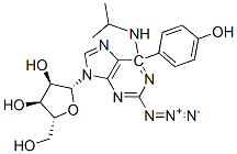 CAS 登录号：98897-11-1， 2-叠氮基-N(6)-4-羟基苯基异丙基腺苷