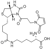 CAS 登录号：98930-71-3， 3-(N-马来酰亚胺基丙酰)生物胞素