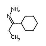 CAS#: 98951-13-4, (1Z)-(1-Cyclohexylpropylidene)hydrazine