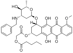CAS 登录号：98983-21-2， N-苄基亚德里亚霉素-14-戊酸酯