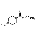 CAS#: 98998-40-4, O-Ethyl 4-methyl-1-piperazinecarbothioate