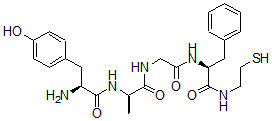 CAS#: 99043-51-3, Ala(2)-Cysteamine(5)-Enkephalin