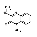 CAS#: 99055-90-0, 1-Methyl-3-(methylamino)-2(1H)-quinoxalinone