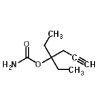 CAS#: 99062-81-4, 3-Ethyl-5-hexyn-3-yl carbamate