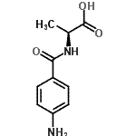 CAS 登录号：99146-89-1， N-(4-氨基苯甲酰)-L-丙氨酸