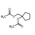 CAS 登录号：99182-00-0， (1-乙酰氧基环戊基)甲基乙酸酯