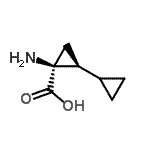 CAS 登录号：99299-42-0， (1S,2S)-2-氨基-1,1'-联(环丙基)-2-羧酸