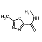 CAS#: 99367-57-4, 5-Methyl-1,3,4-oxadiazole-2-carbohydrazide