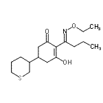 CAS 登录号：99434-58-9， 2-[(1E)-N-乙氧基琥珀酰亚胺基]-3-羟基-5-(四氢-2H-噻喃-3-基)-2-环己烯-1-酮