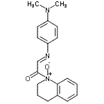 CAS#: 99435-00-4, (2E)-2-{[4-(Dimethylamino)phenyl]imino}-1-(1-oxido-1,2,3,4-tetrahydro-1-quinolinyl)ethanone