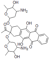 CAS#: 99457-12-2, 9-O-Daunosaminyl-4-Demethoxydaunorubicin