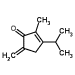 CAS#: 99474-32-5, 3-Isopropyl-2-methyl-5-methylene-2-cyclopenten-1-one