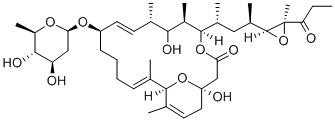 CAS 登录号:99486-52-9, 3'-O-去氨基甲酰基人间霉素