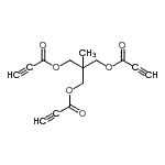 CAS#: 995-34-6, 2-Methyl-3-(propioloyloxy)-2-[(propioloyloxy)methyl]propyl propiolate