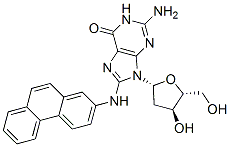 CAS 登录号：99504-05-9， N-(脱氧鸟苷-8-基)-2-氨基菲