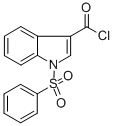 CAS#: 99532-51-1, 1-(Phenylsulphonyl)-1H-Indole-3-Carbonyl Chloride