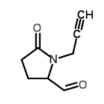 CAS 登录号：99557-24-1， 5-氧代-1-(2-丙炔-1-基)-2-吡咯烷甲醛