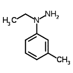 CAS#: 99717-68-7, 1-Ethyl-1-(3-methylphenyl)hydrazine