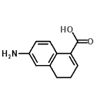 CAS 登录号：99842-84-9， 6-氨基-3,4-二氢-1-萘甲酸