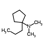 CAS#: 99863-06-6, N,N-Dimethyl-1-propylcyclopentanamine