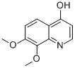 CAS 登录号：99878-76-9， 4-羟基-7,8-二甲氧基喹啉