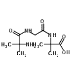 CAS 登录号：99975-89-0， 2-甲基丙氨酰甘氨酰-2-甲基丙氨酸