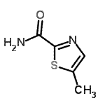 CAS 登录号：99979-94-9， 5-甲基-1,3-噻唑-2-甲酰胺
