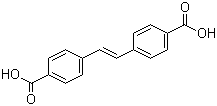 structure of CAS# 100-31-2, 4,4'-Stilbenedicarboxylic acid