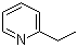 structure of CAS# 100-71-0, 2-Ethylpyridine