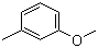 CAS # 100-84-5, 3-Methylanisole, 1-Methoxy-3-methylbenzene, m-Methylanisole