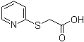 structure of CAS# 10002-29-6, 2-(2-吡啶基硫基)乙酸