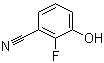 2-氟-3-羟基苯甲腈分子结构 (CAS 1000339-24-1)