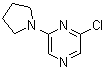 2-氯-6-(吡咯烷-1-基)吡嗪分子结构 (CAS 1000339-30-9)