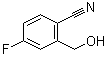 structure of CAS# 1000339-93-4, 4-氟-2-(羟基甲基)苯甲腈