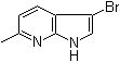 structure of CAS# 1000340-28-2, 3-溴-6-甲基-1H-吡咯并[2,3-b]吡啶