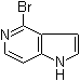 4-溴-1H-吡咯并[3,2-c]吡啶分子结构 (CAS 1000342-68-6)