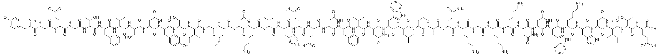 抑胃肽分子结构 (CAS 100040-31-1)
