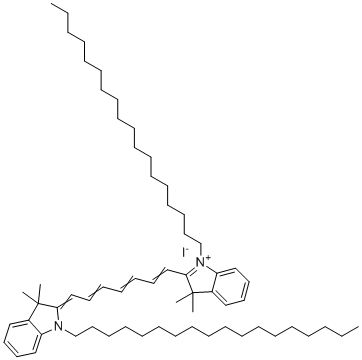 structure of CAS# 100068-60-8, Cy7 DiC18