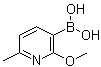 structure of CAS# 1000802-75-4, (6-Methyl-2-methoxypyridin-3-yl)boronic acid