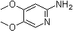 4,5-二甲氧基吡啶-2-胺分子结构 (CAS 1000843-61-7)