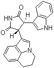 CAS # 1000873-98-2, ARQ 197, (3R,4R)-3-(5,6-Dihydro-4H-pyrrolo[3,2,1-ij]quinolin-1-yl)-4-(1H-indol-3-yl)pyrrolidine-2,5-dione