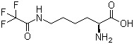 三氟乙酰赖氨酸分子结构 (CAS 10009-20-8)