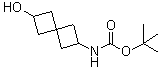structure of CAS# 1000933-99-2, N-(2-羟基螺[3.3]庚烷-6-基)氨基甲酸叔丁酯