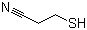 structure of CAS# 1001-58-7, 1-Cyano-2-mercaptoethane