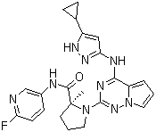 structure of CAS# 1001350-96-4, BMS 754807