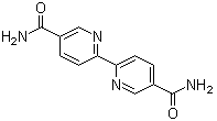 structure of CAS# 100137-02-8, 4,4'-Dicarbamoyl-2,2'-bipyridine