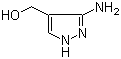 3-氨基-4-羟基甲基吡唑分子结构 (CAS 1001635-21-7)