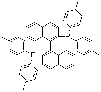 structure of CAS# 100165-88-6, (S)-2,2'-Bis[bis(4-methylphenyl)phosphino]-1,1'-binaphthyl