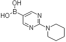 structure of CAS# 1002128-86-0, [2-(哌啶-1-基)嘧啶-5-基]硼酸
